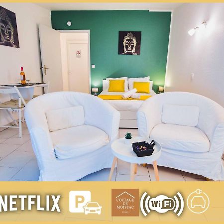 Apt T1 Cosy Et Ambiance Zen "Cottage De Moissac" ภายนอก รูปภาพ