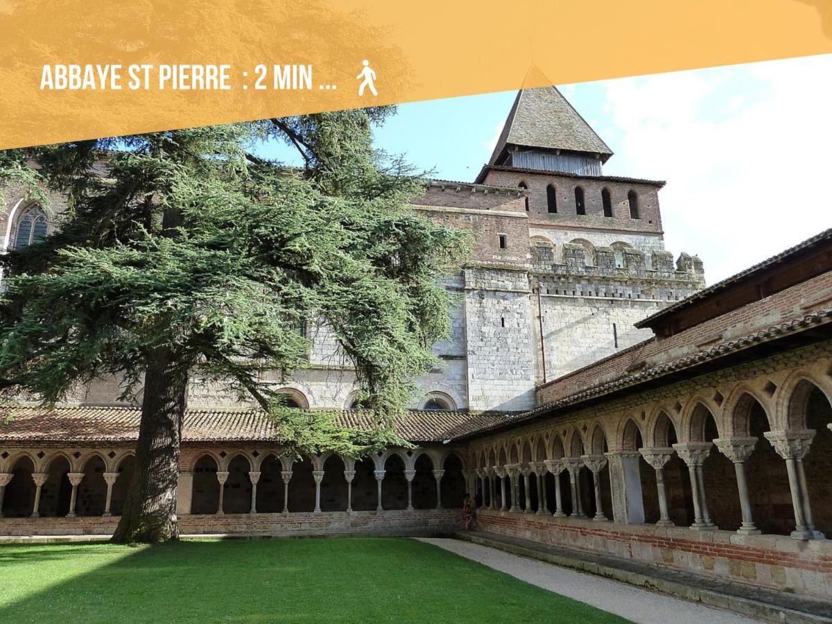 Apt T1 Cosy Et Ambiance Zen "Cottage De Moissac" ภายนอก รูปภาพ